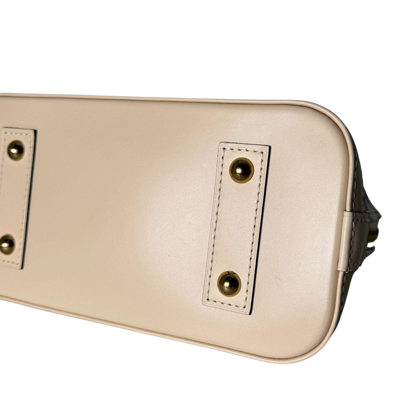 Louis Vuitton Damier Azur Canvas Braided Alma BB Beige / neuwertig Louis Vuitton