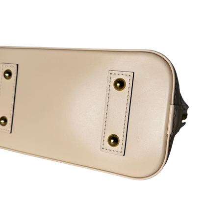 Louis Vuitton Damier Azur Canvas Braided Alma BB Beige / neuwertig Louis Vuitton