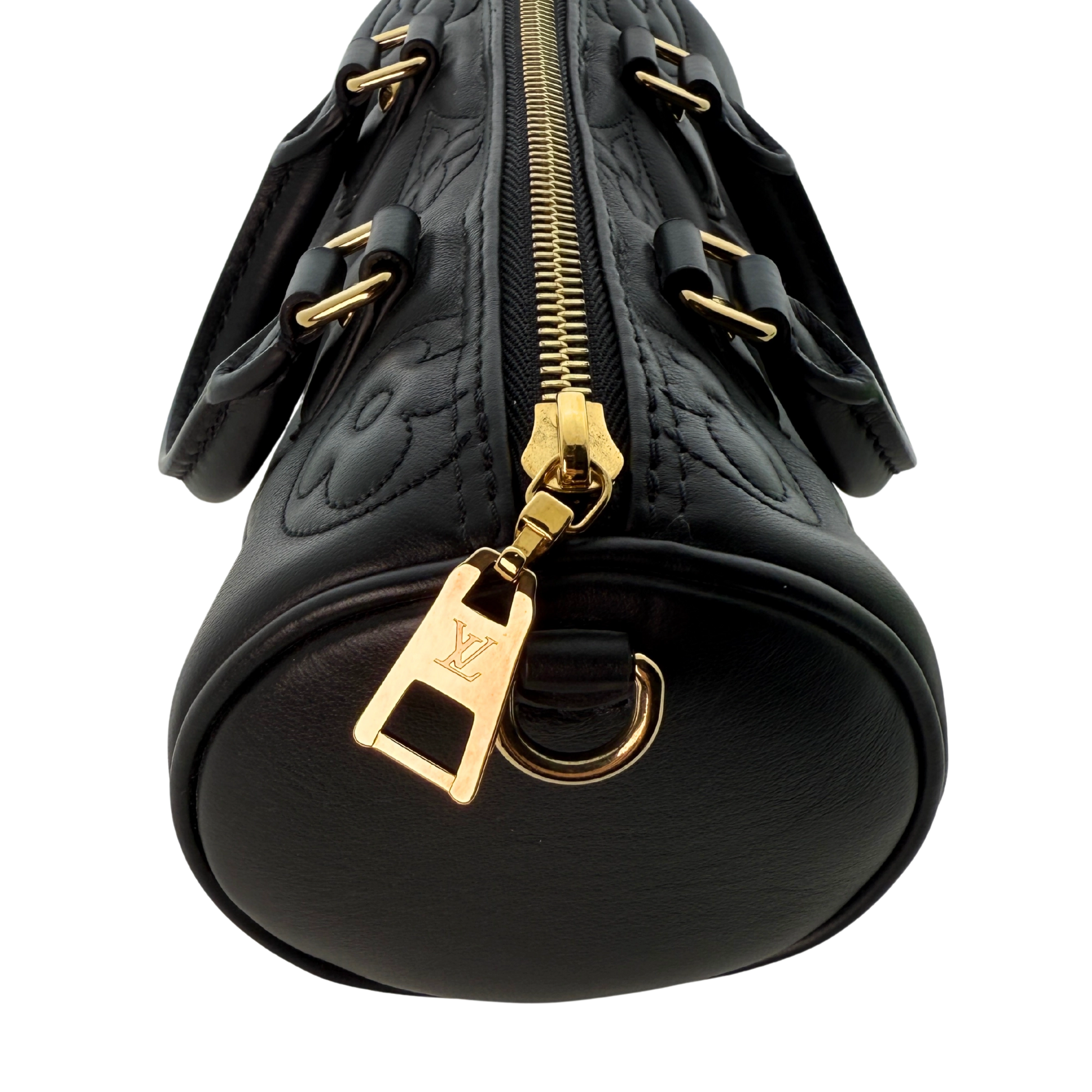 Louis Vuitton Papillon BB Bubblegram Handtasche Schwarz / neuwertig Louis Vuitton