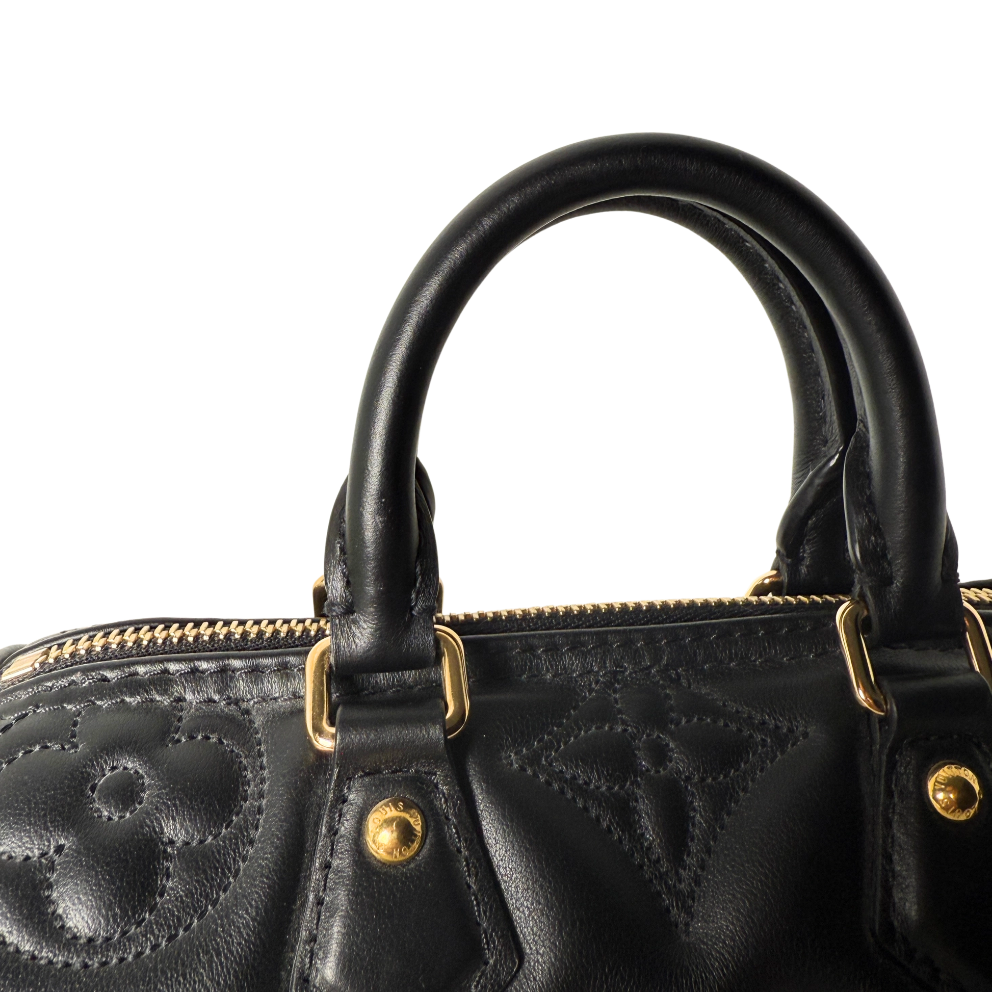 Louis Vuitton Papillon BB Bubblegram Handtasche Schwarz / neuwertig Louis Vuitton