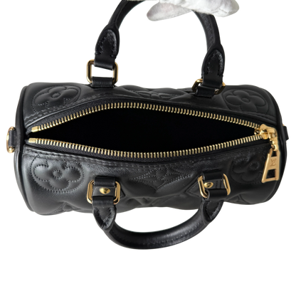 Louis Vuitton Papillon BB Bubblegram Handtasche Schwarz / neuwertig Louis Vuitton