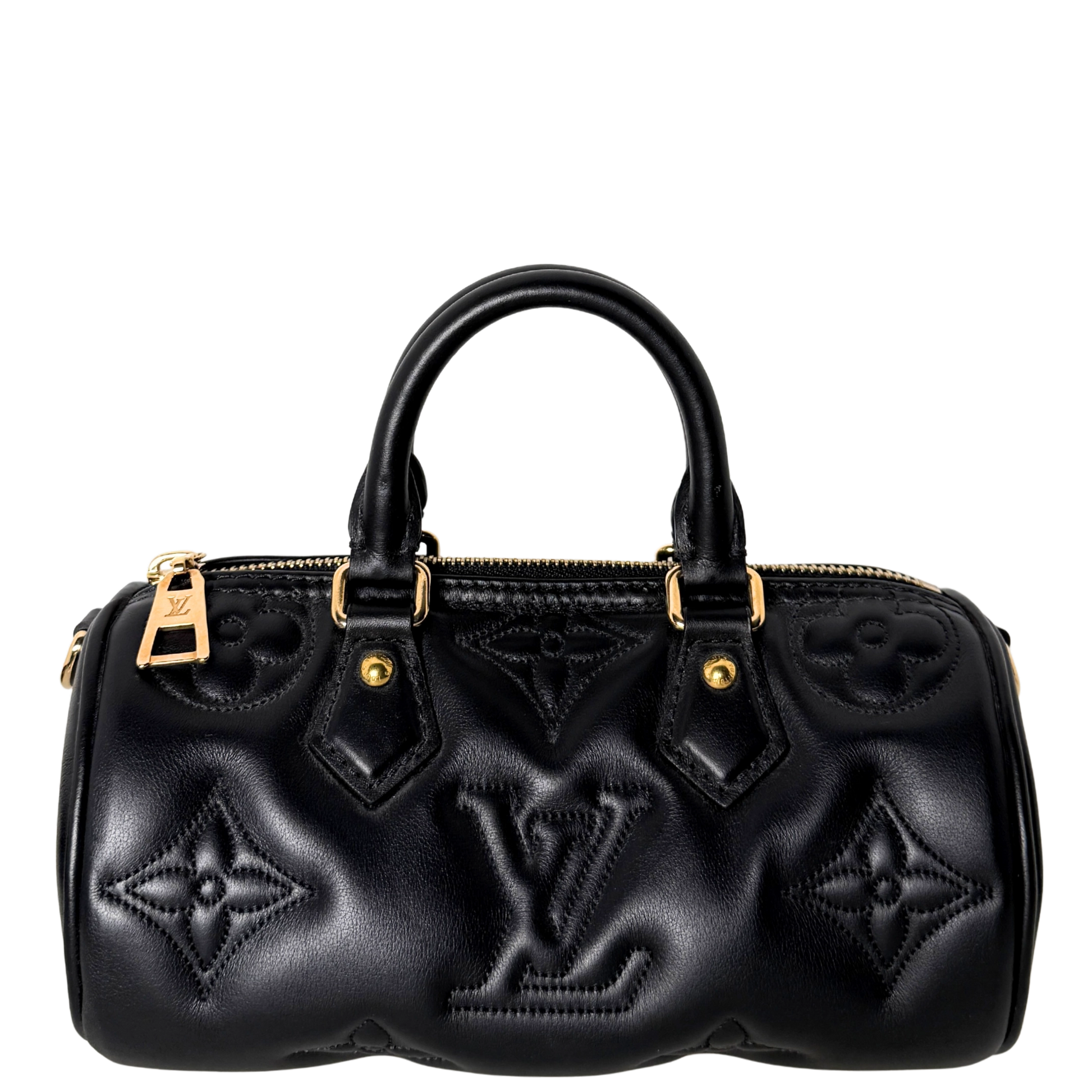 Louis Vuitton Papillon BB Bubblegram Handtasche Schwarz / neuwertig Louis Vuitton