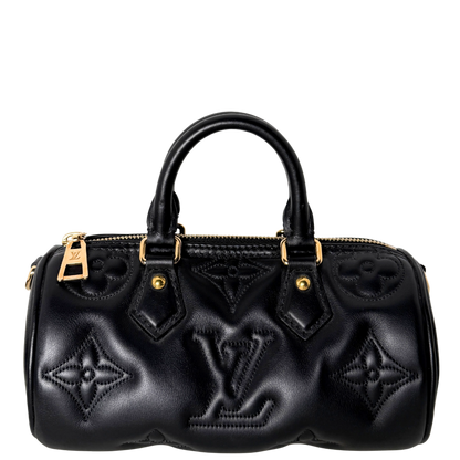 Louis Vuitton Papillon BB Bubblegram Handtasche Schwarz / neuwertig Louis Vuitton