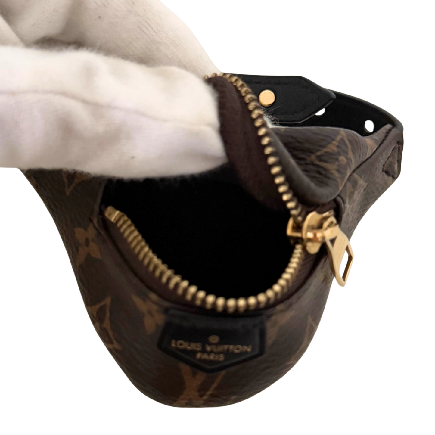 Louis Vuitton Party Bumbag Armband Braun / sehr gut Louis Vuitton