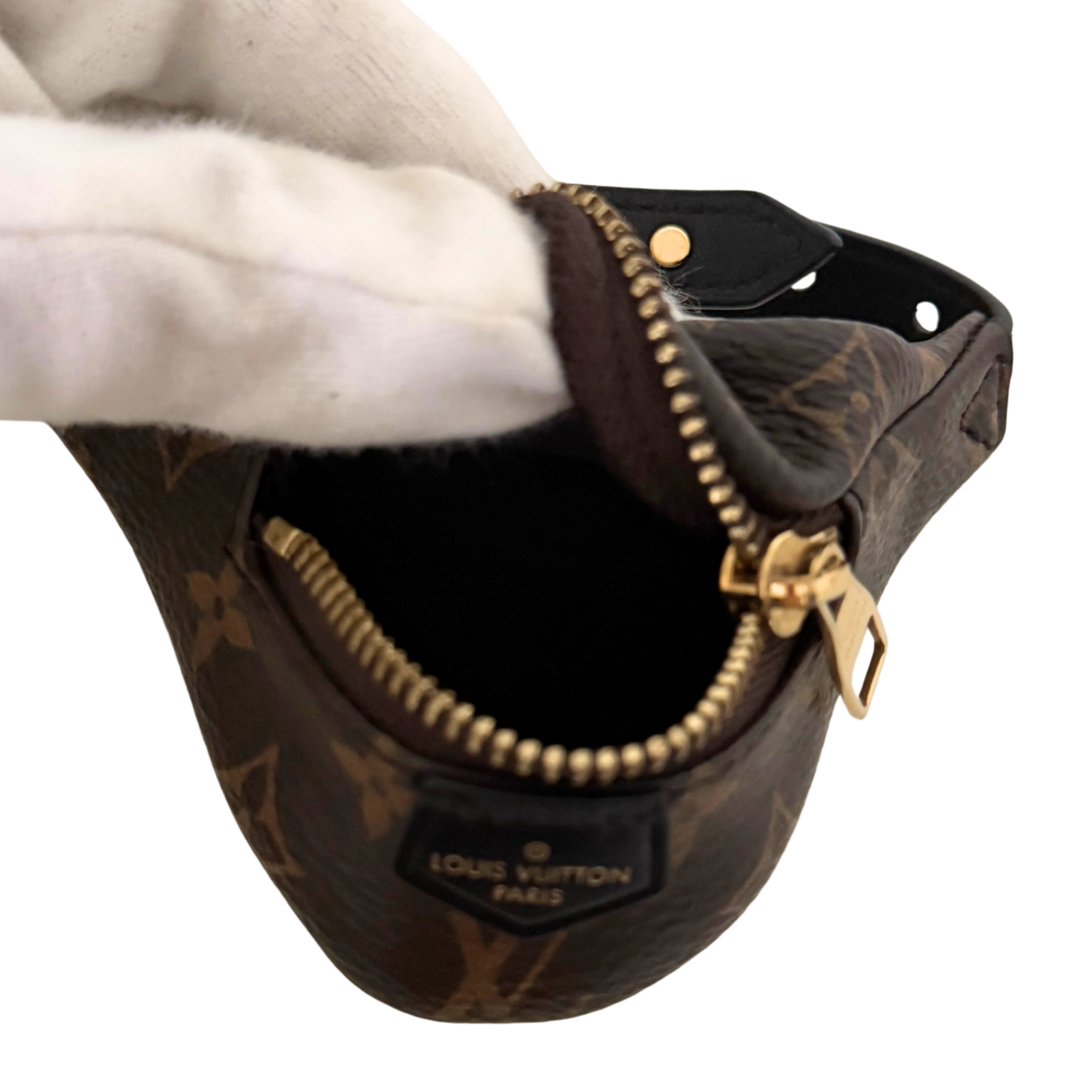 Louis Vuitton Party Bumbag Armband Braun / sehr gut Louis Vuitton