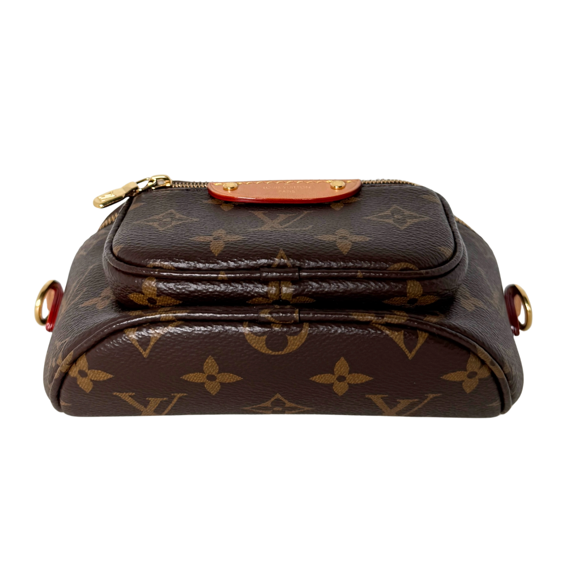 Louis Vuitton Mini Bumbag Monogram Canvas M82335 Braun / neuwertig Louis Vuitton