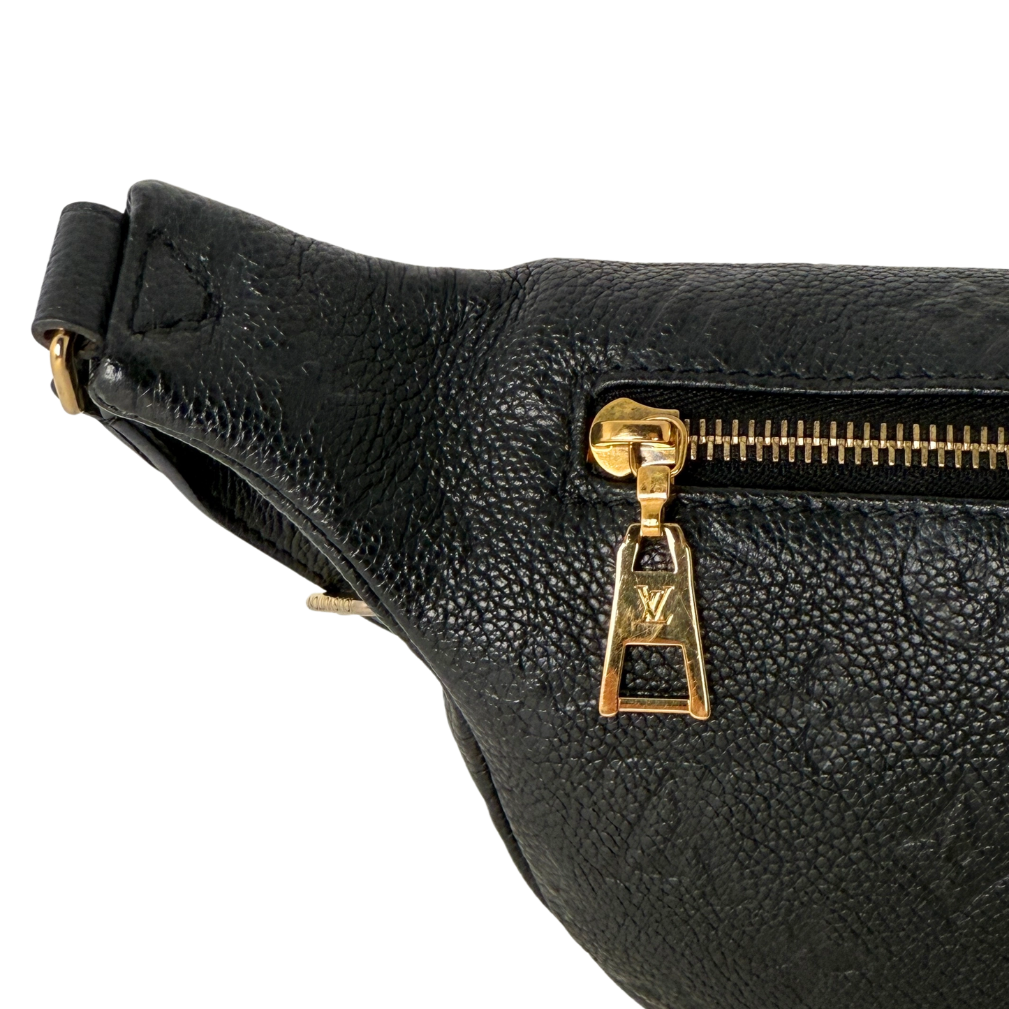 Louis Vuitton Bumbag Monogram Empreinte Schwarz Fullset / sehr gut