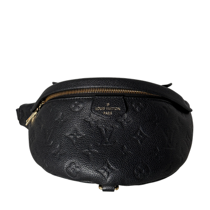 Louis Vuitton Bumbag Monogram Empreinte Schwarz Fullset / sehr gut