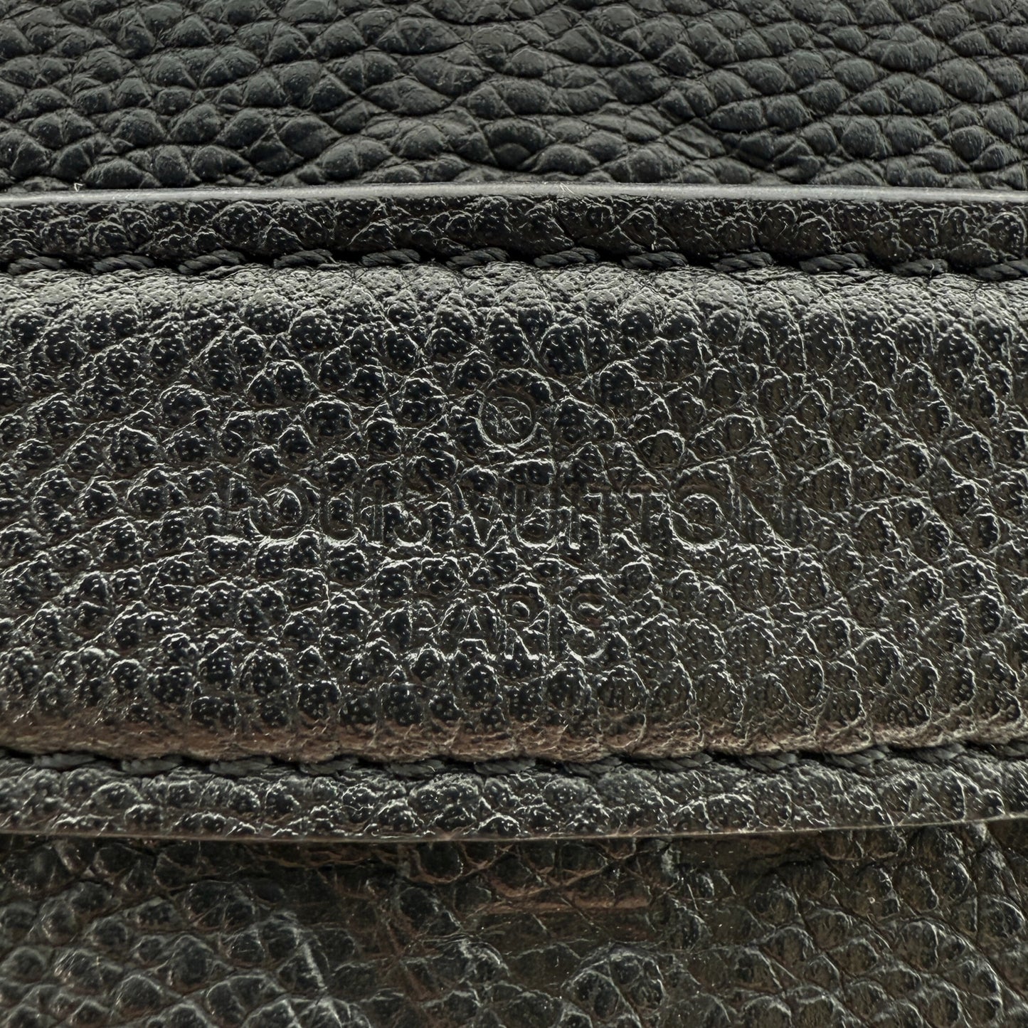 Louis Vuitton Bumbag Monogram Empreinte Schwarz Fullset / sehr gut