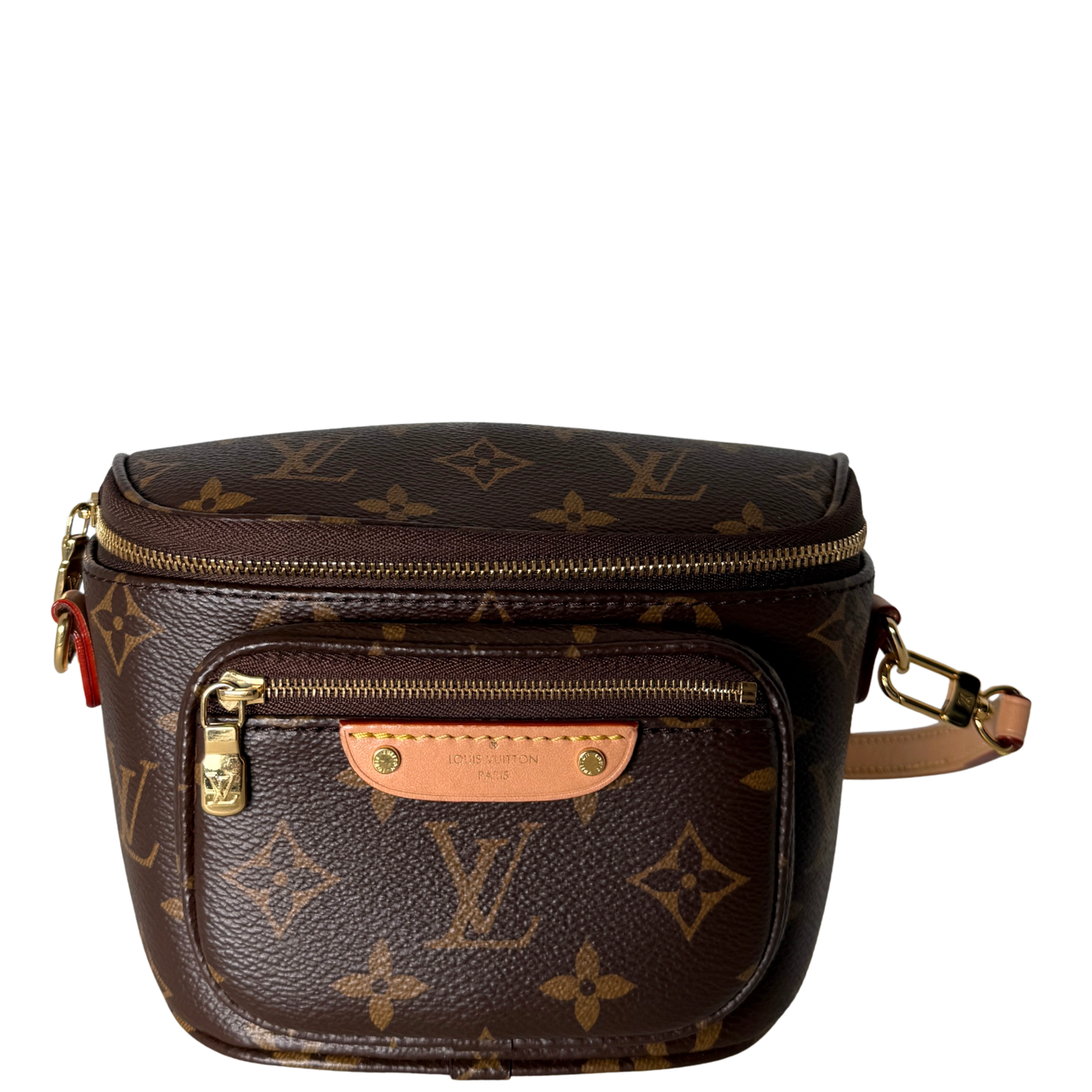 Louis Vuitton Mini Bumbag Monogram Canvas M82335 Braun / neuwertig Louis Vuitton