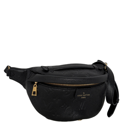 Louis Vuitton Bumbag Monogram Empreinte Schwarz Fullset / sehr gut
