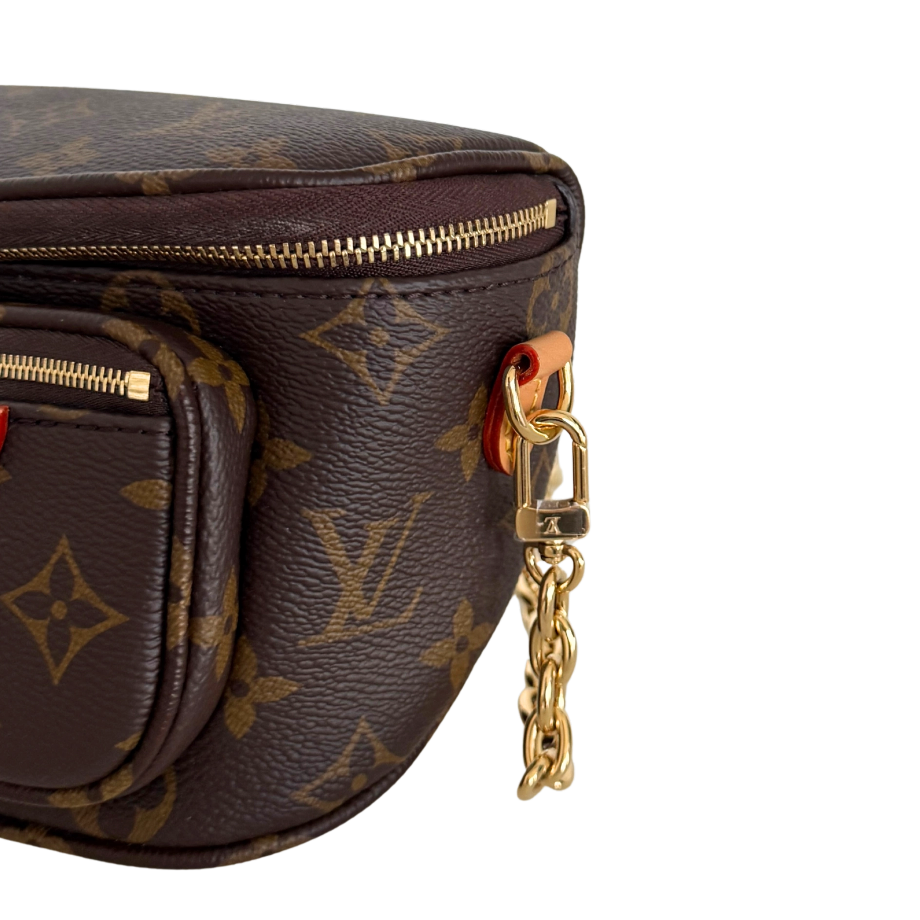 Louis Vuitton Mini Bauchtasche Monogram Canvas M82335 Braun / neuwertig Louis Vuitton