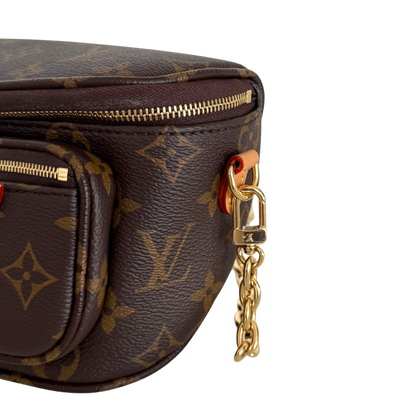 Louis Vuitton Mini Bauchtasche Monogram Canvas M82335 Braun / neuwertig Louis Vuitton