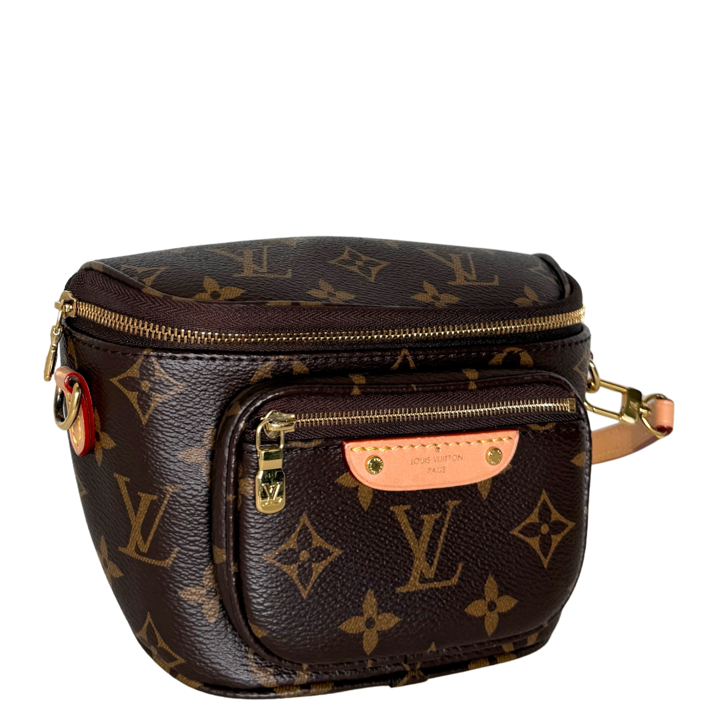 Louis Vuitton Mini Bumbag Monogram Canvas M82335 Braun / neuwertig Louis Vuitton