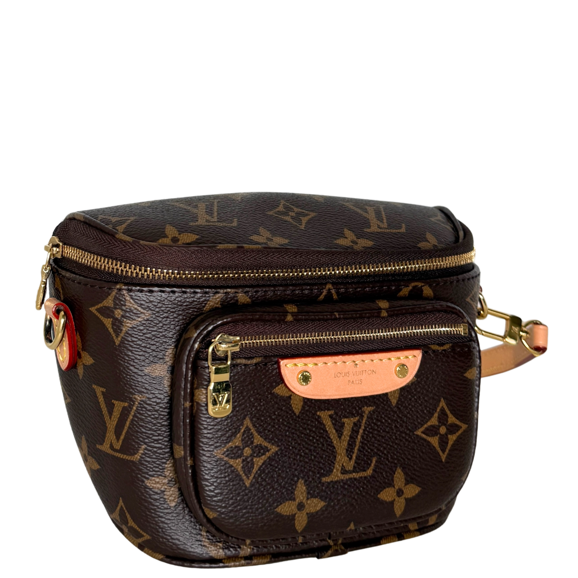 Louis Vuitton Mini Bumbag Monogram Canvas M82335 Braun / neuwertig Louis Vuitton