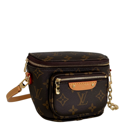 Louis Vuitton Mini Bauchtasche Monogram Canvas M82335 Braun / neuwertig Louis Vuitton