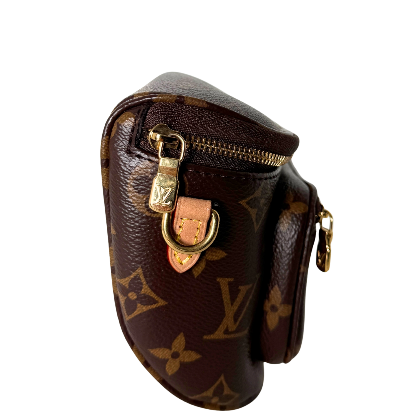 Louis Vuitton Mini Bumbag Monogram Canvas M82335 Braun / neuwertig Louis Vuitton