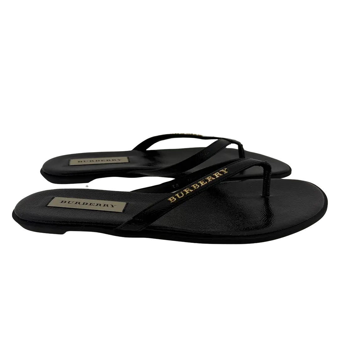 Burberry Flip Flops Größe 38 / ungetragen Burberry