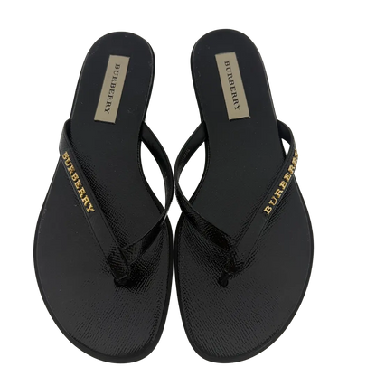 Burberry Flip Flops Größe 38 / ungetragen Burberry