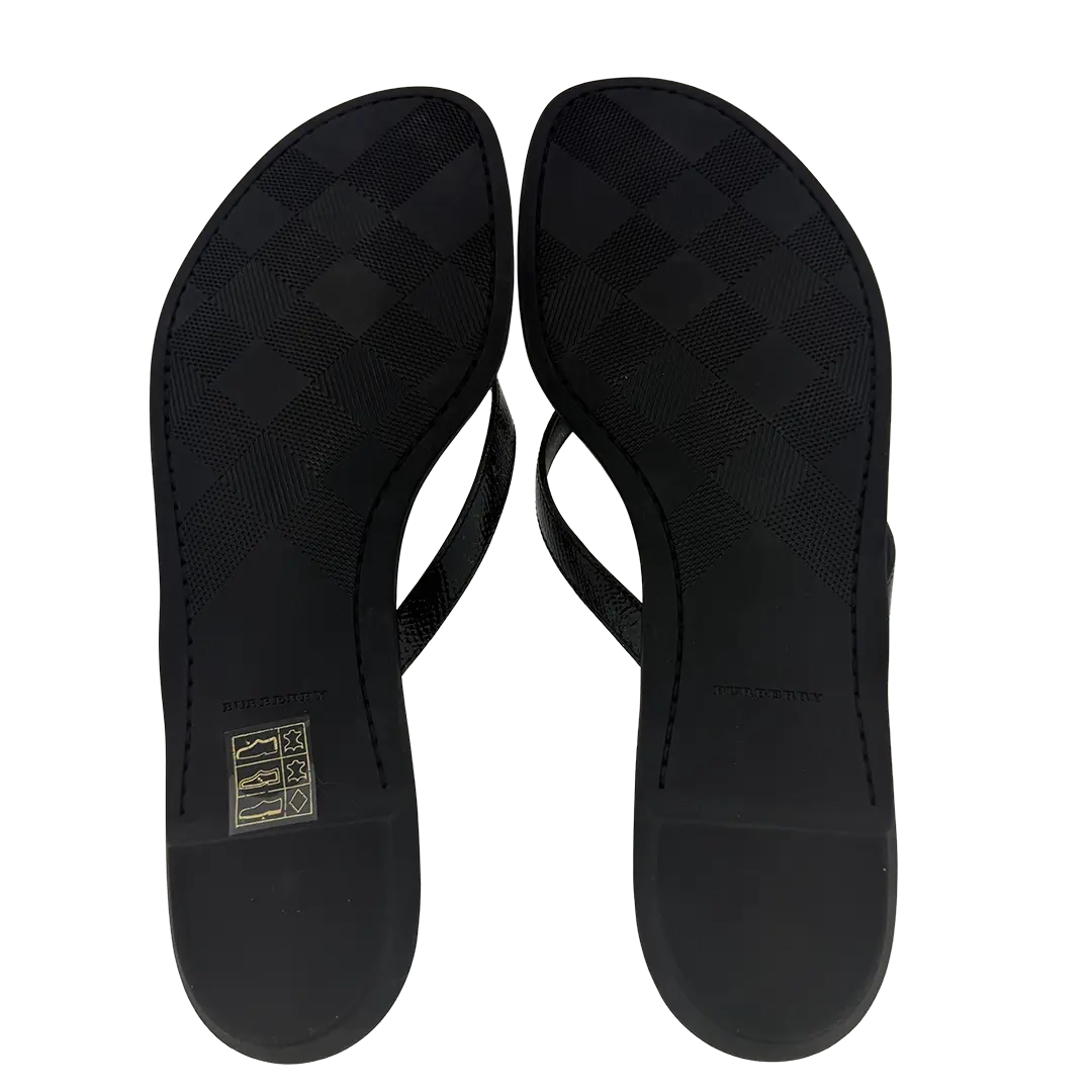 Burberry Flip Flops Größe 38 / ungetragen Burberry