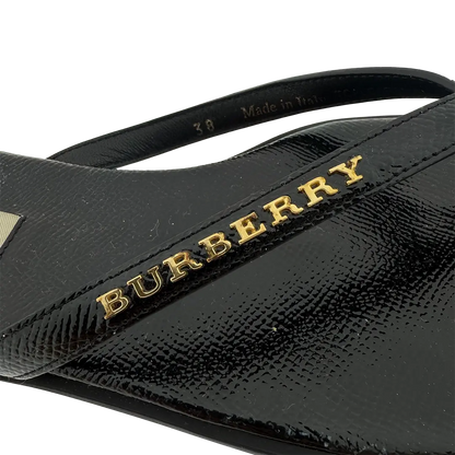 Burberry Flip Flops Größe 38 / ungetragen Burberry