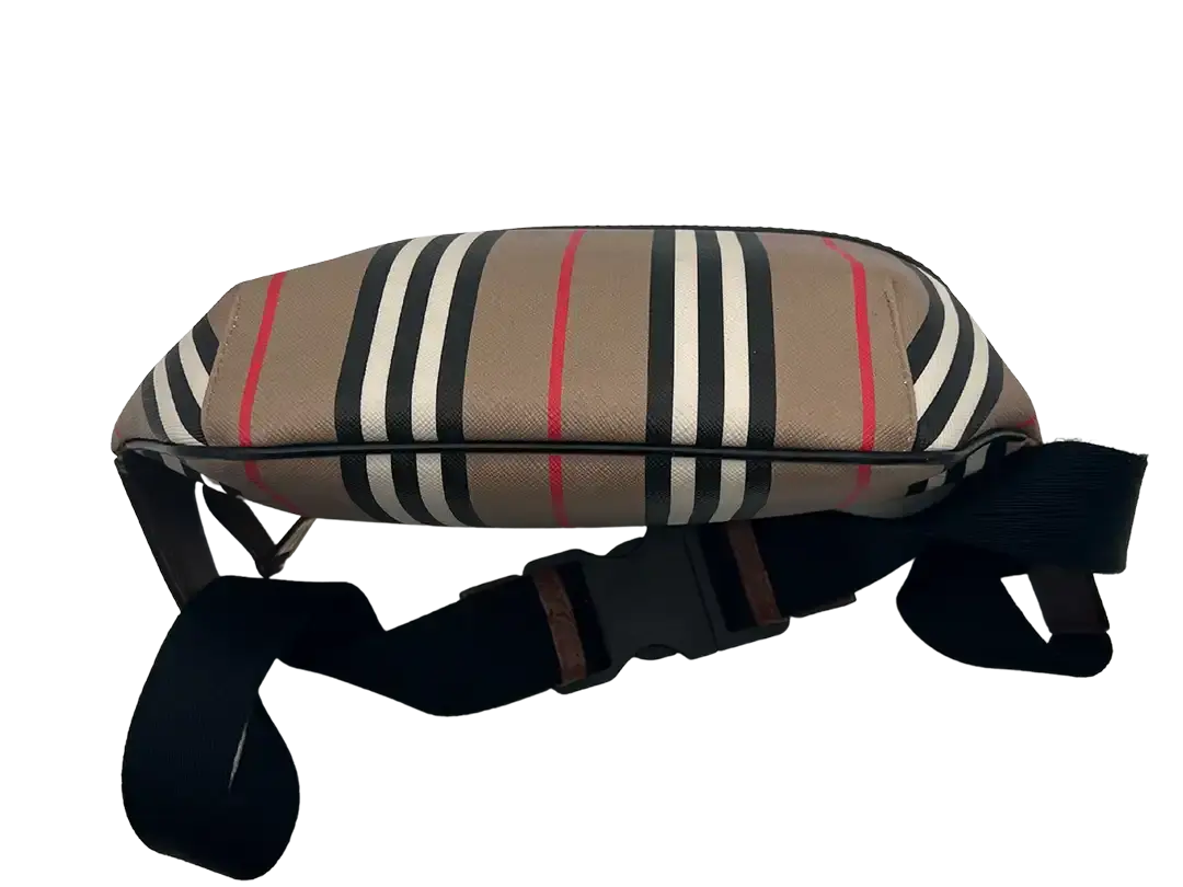 Burberry Icon Stripe Nova Check Sonny Gürteltasche / Sehr gut Burberry