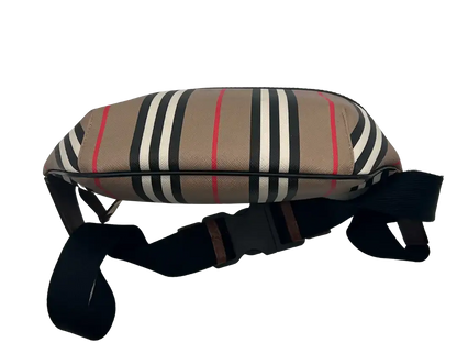 Burberry Icon Stripe Nova Check Sonny Gürteltasche / Sehr gut Burberry