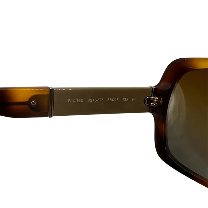 Burberry Sonnenbrille B 4160 3316/T5 58-17 135 2P  neuwertig Burberry