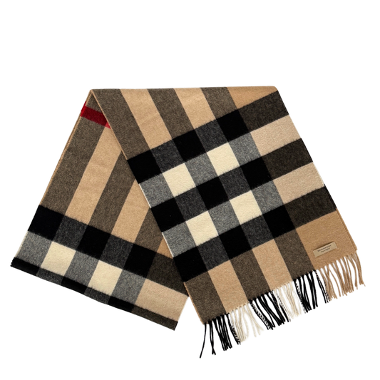 Burberry Kaschmir Schal Beige / neuwertig Burberry