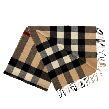 Burberry Kaschmir Schal Beige / neuwertig Burberry