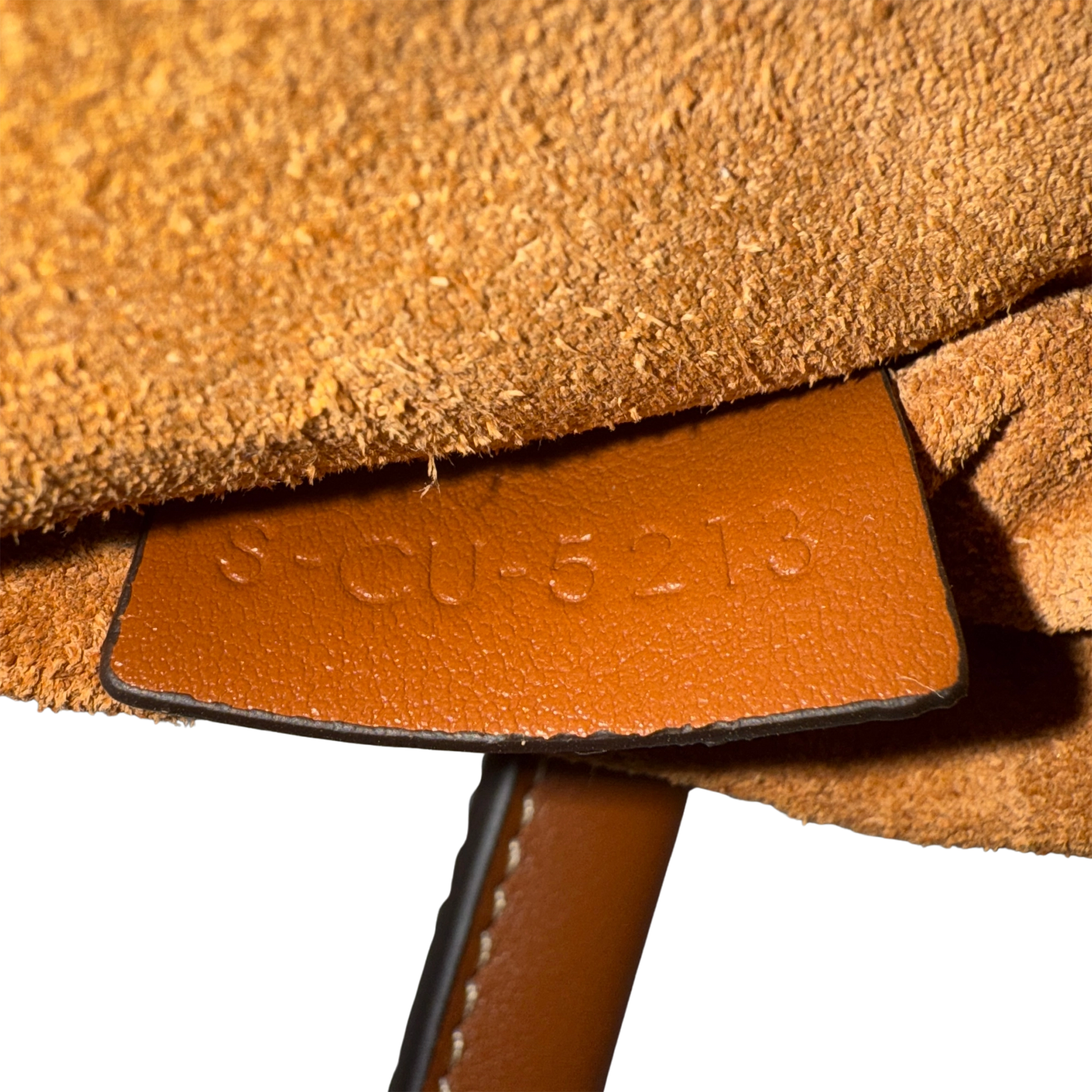 Céline Cabas Cuir Triomphe Drawstring Tote Bag Braun / neuwertig CELINE
