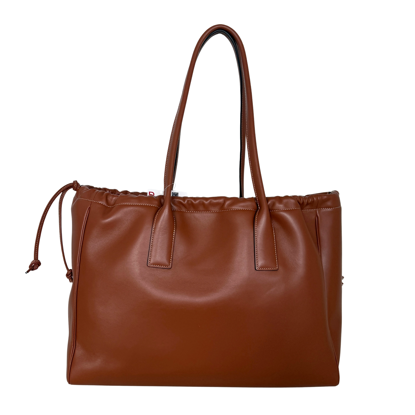 Céline Cabas Cuir Triomphe Drawstring Tote Bag Braun / neuwertig CELINE