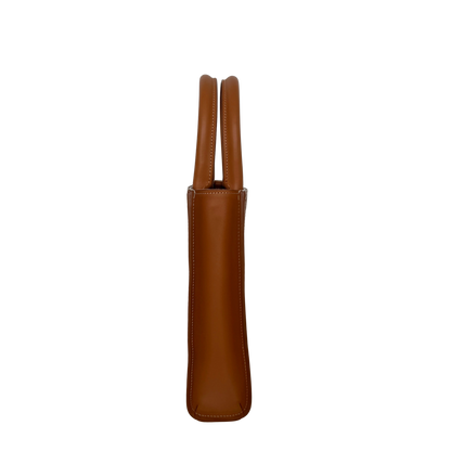 Céline Mini Vertical Cabas Handtasche aus Canvas und Leder Beige / neuwertig Echtheitscheck