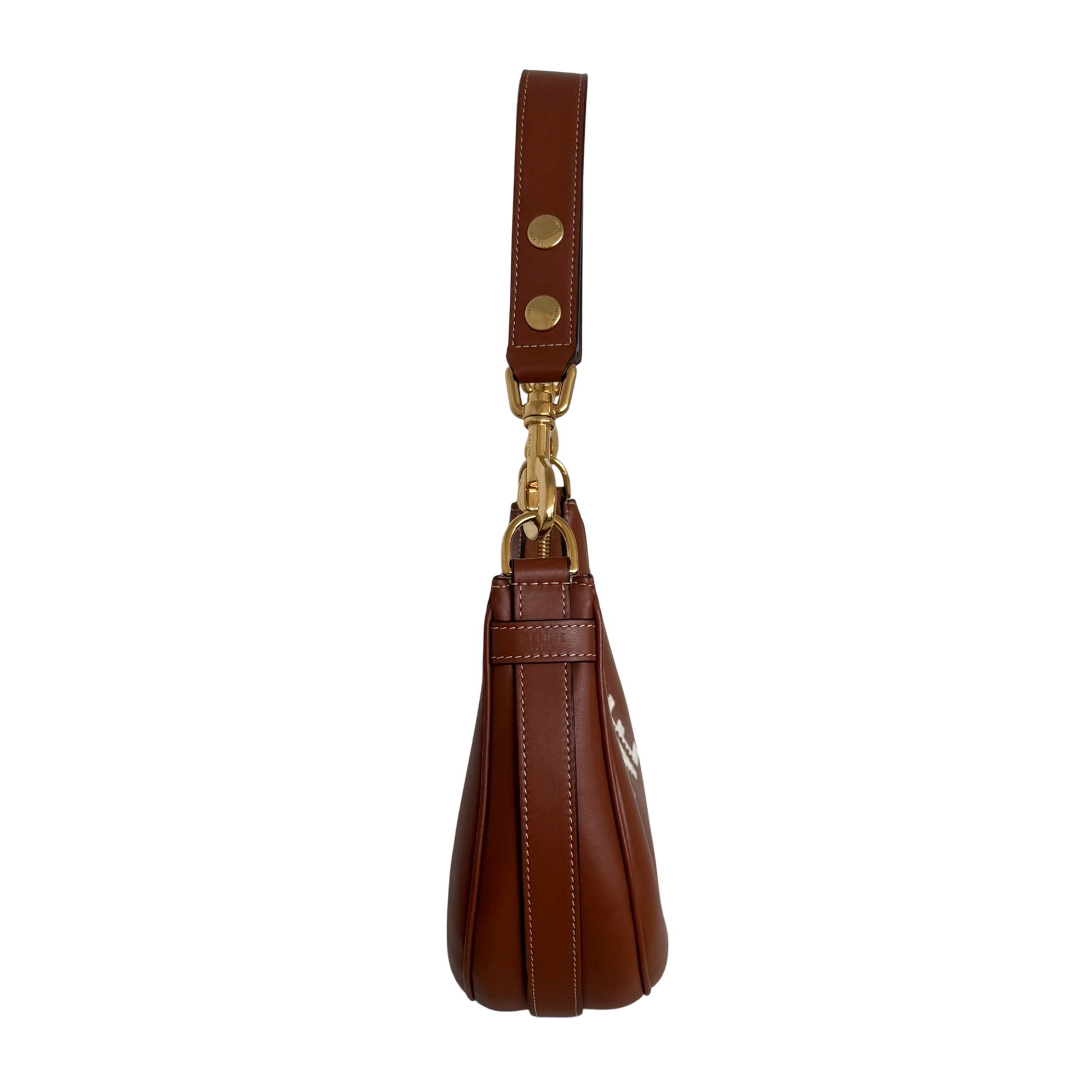 Céline Ava Strap Bag Braun / neuwertig Echtheitscheck