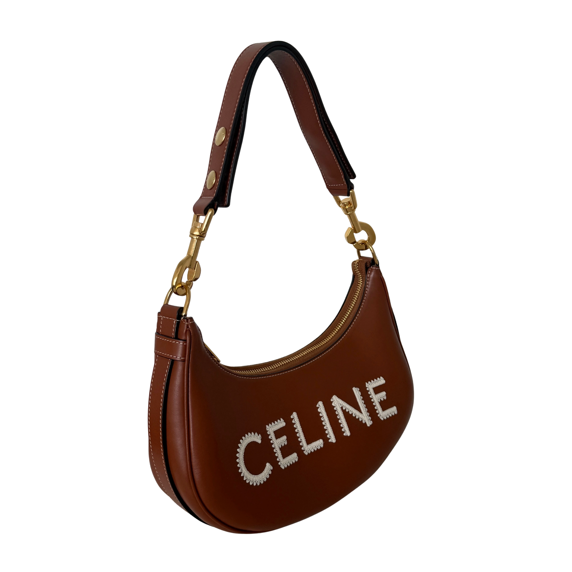 Céline Ava Strap Bag Braun / neuwertig Echtheitscheck