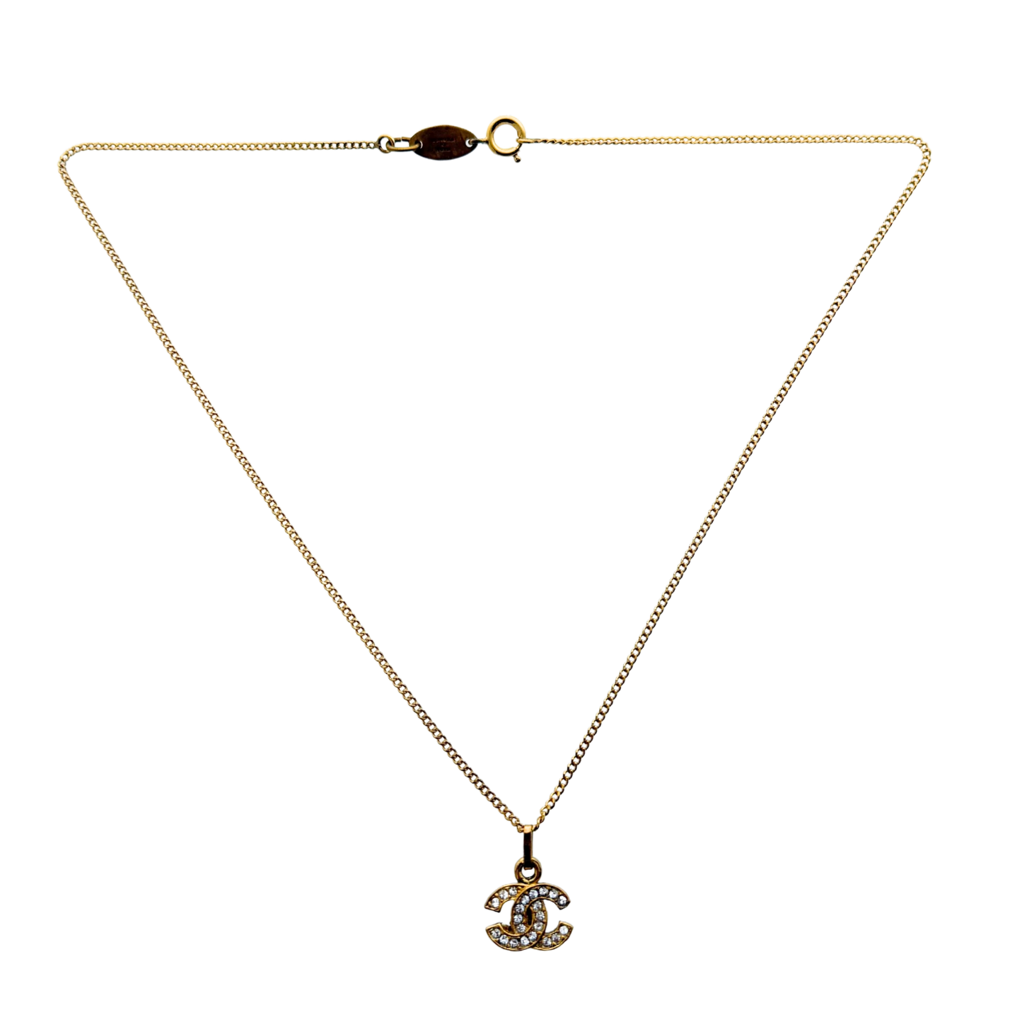 Chanel CC Halskette Gold / sehr gut