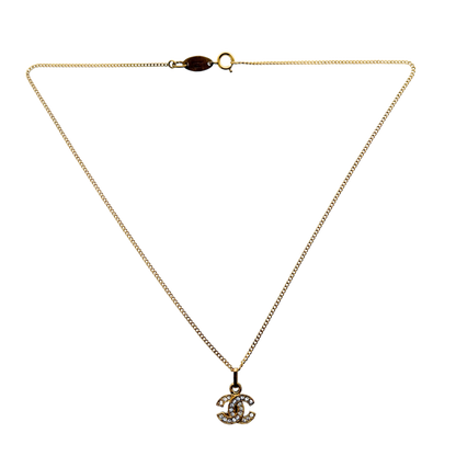 Chanel CC Halskette Gold / sehr gut