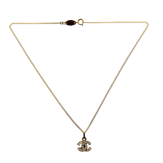 Chanel CC Halskette Gold / sehr gut