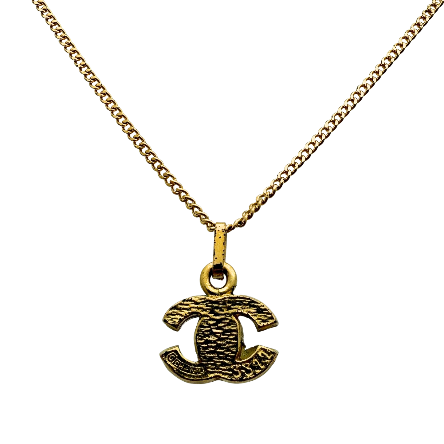 Chanel CC Halskette Gold / sehr gut