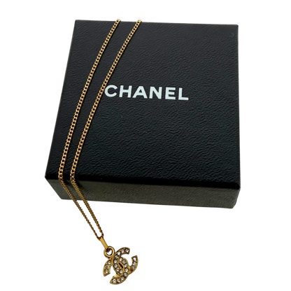 Chanel CC Halskette Gold / sehr gut