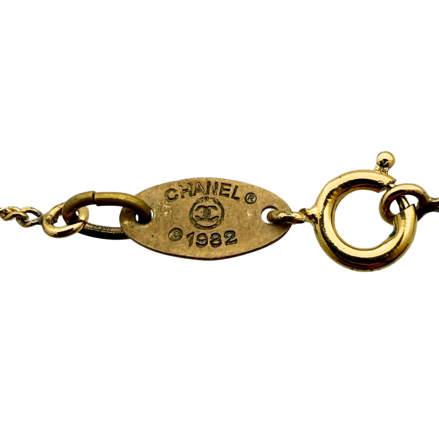 Chanel CC Halskette Gold / sehr gut