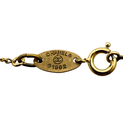 Chanel CC Halskette Gold / sehr gut