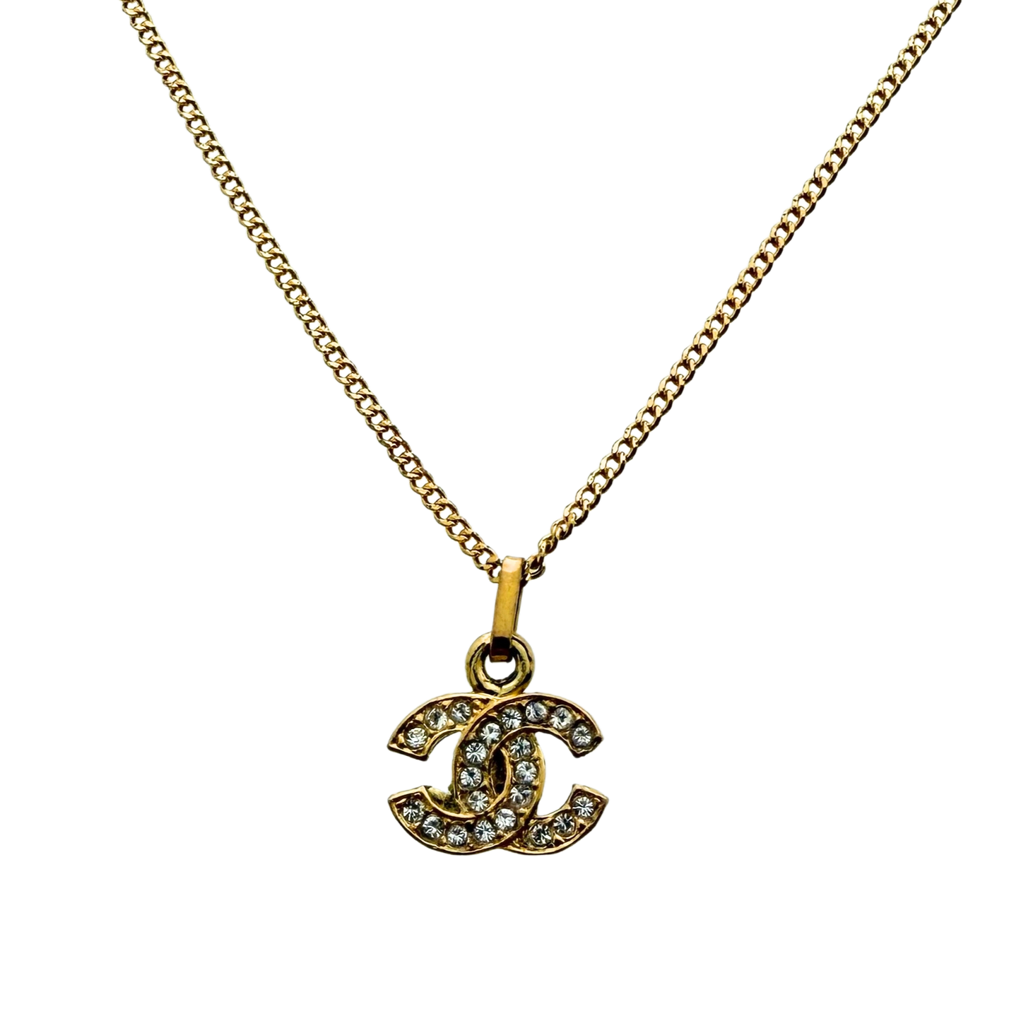 Chanel CC Halskette Gold / sehr gut