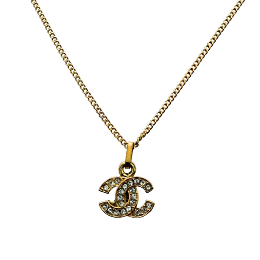 Chanel CC Halskette Gold / sehr gut