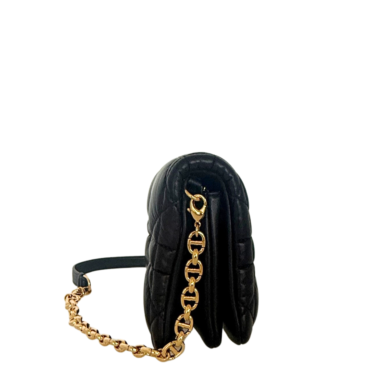 Dior Caro Tasche Small Cannage Kalbsleder Schwarz / sehr gut Dior