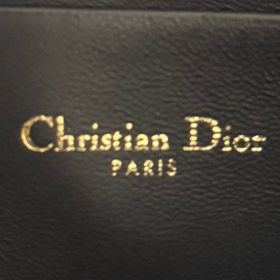 Dior Caro Tasche Small Cannage Kalbsleder Schwarz / sehr gut Dior