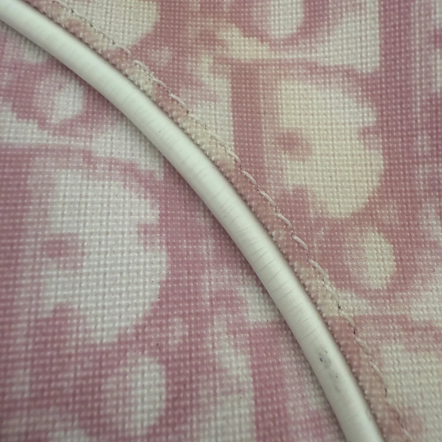 Dior Mini Monogram Satteltasche Vintage Rosa / akzeptabel Dior