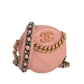 Chanel 19 Round Clutch Chain Schultertasche light Pink / neuwertig Chanel