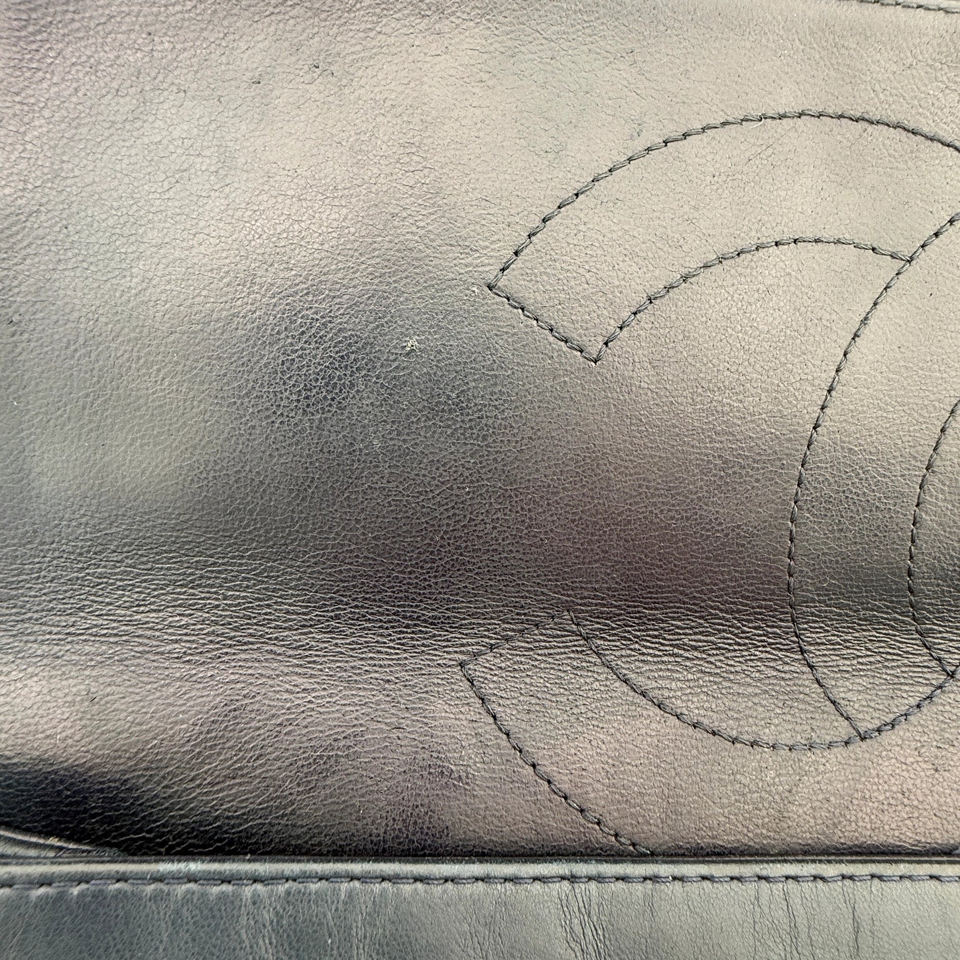 Chanel 2.55 Reissue 227 Double Flap Bag Marineblau / gut Chanel