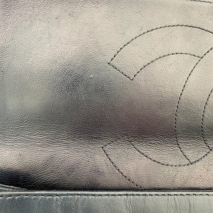 Chanel 2.55 Reissue 227 Double Flap Bag Marineblau / gut Chanel